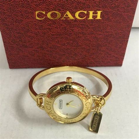 authentic coach bangle watch original price|coach watches for men.